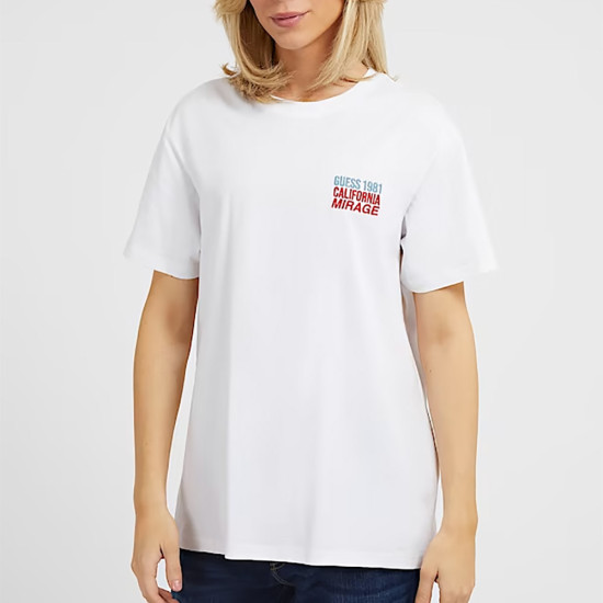 Guess Ανδρική κοντομάνικη μπλούζα Back Mirage Palm Tee